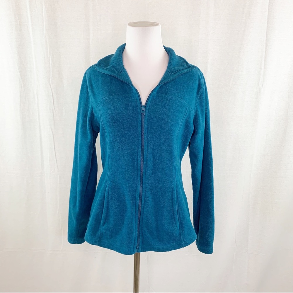 Old Navy blue fleece full zip jacket